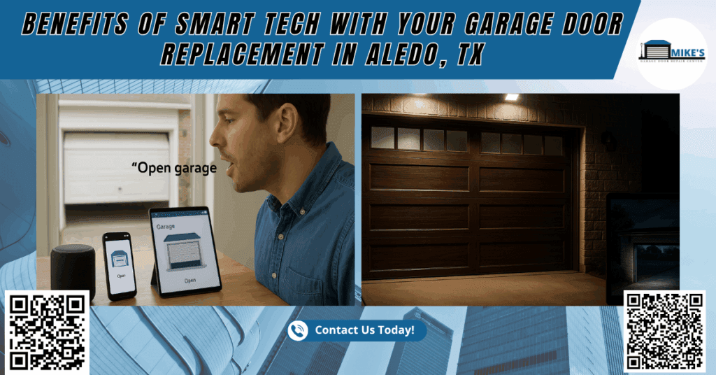 Benefits of Smart Tech with Your Garage Door Replacement in Aledo, TX - Mike's Garage Door Repair Center
