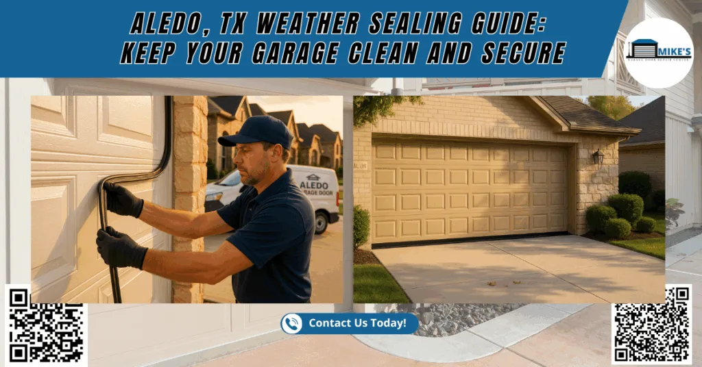 Aledo, TX Weather Sealing Guide: Keep Your Garage Clean and Secure - Mike's Garage Door Repair Center