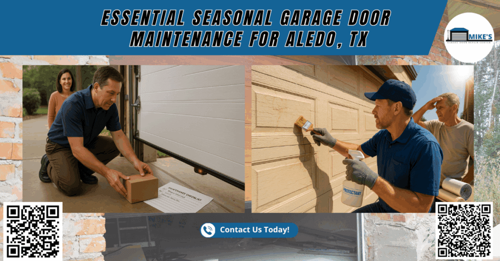 Essential Seasonal Garage Door Maintenance for Aledo, TX - Mike's Garage Door Repair Center